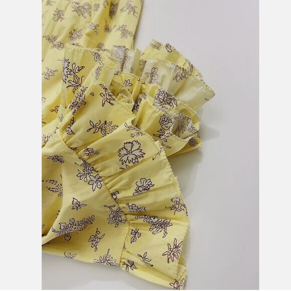 Doen Yellow Wendelin Midi Dress - Picture 8 of 13